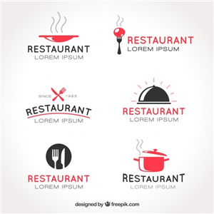 Restaurant Logo With Green Letters